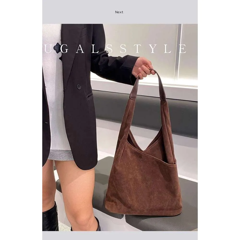 Herbst Winter Veet Eimer Große Kapazität Mode Frauen Handtasche Dame Geldbörse Schulter Weibliche Casual Tote Tasche Achselhöhle_voghion.com
