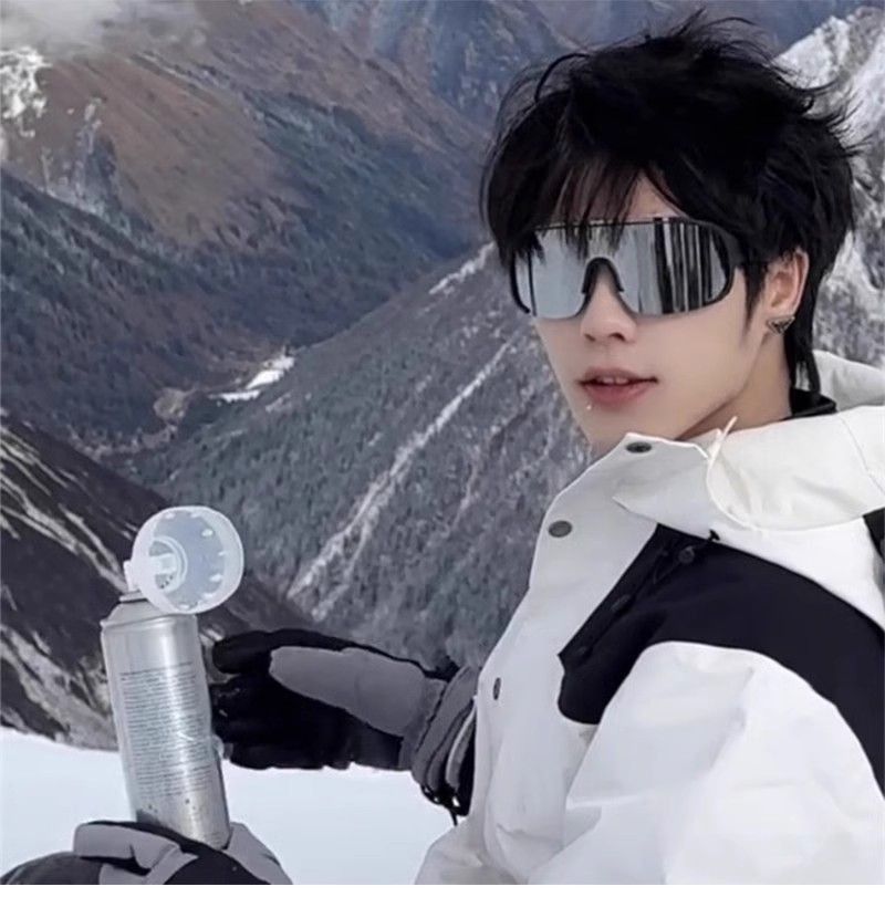 Buiten groot frame paardrijden skiën winddichte bril klimmen weg berg fiets sport zonnebril_voghion.com