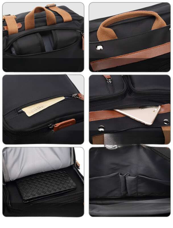 Rucsac multifuncțional cu spate înclinat pentru studenți, geantă de mână de afaceri,_voghion.com