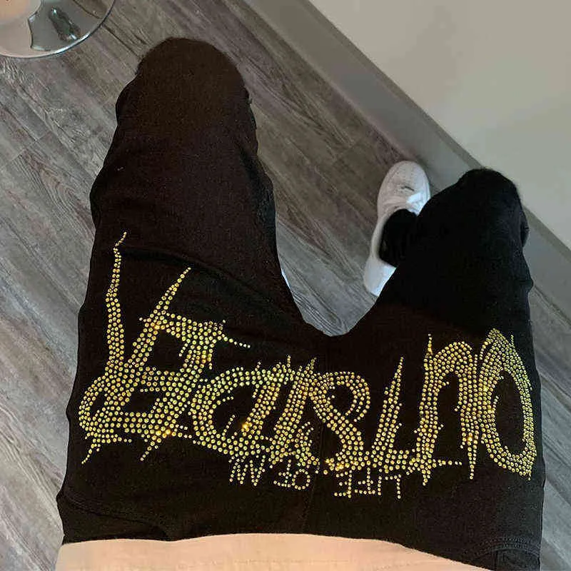Nouveau jean noir pour homme, jogging rétro, taille haute, design skinny, troué, chaud, drilg, extensible, petits pieds, pantalon en denim délavé_voghion.com