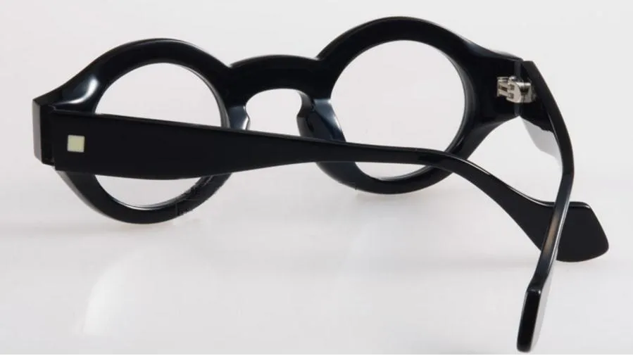 Hochwertige Brillen - Mode Vintage Rund Vollbrille für Männer und Frauen Myopie Brillengestell_voghion.com