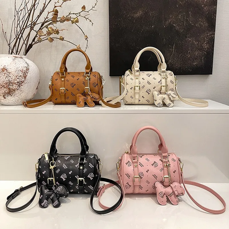 Free Shipping 2025 New Designer Fashionable Commuting Dog Decoration Pillow Bag, Hand-held Single Shoulder Bag For Women_voghion.com