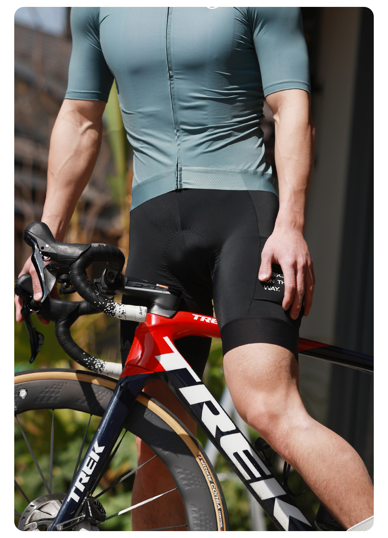 Men's Cycling Bib Shorts With 3d Padding And Side Pocket_voghion.com