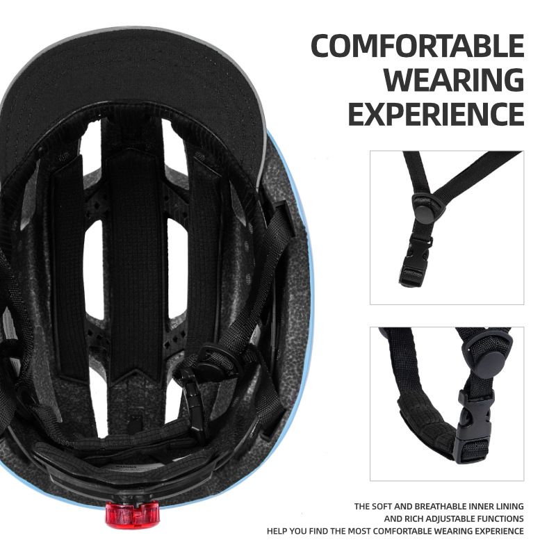 Cycg Fahrrad integrierte Form Rollschuhlaufen Laufrad urban Freizeit Helm Reitausrüstung_voghion.com