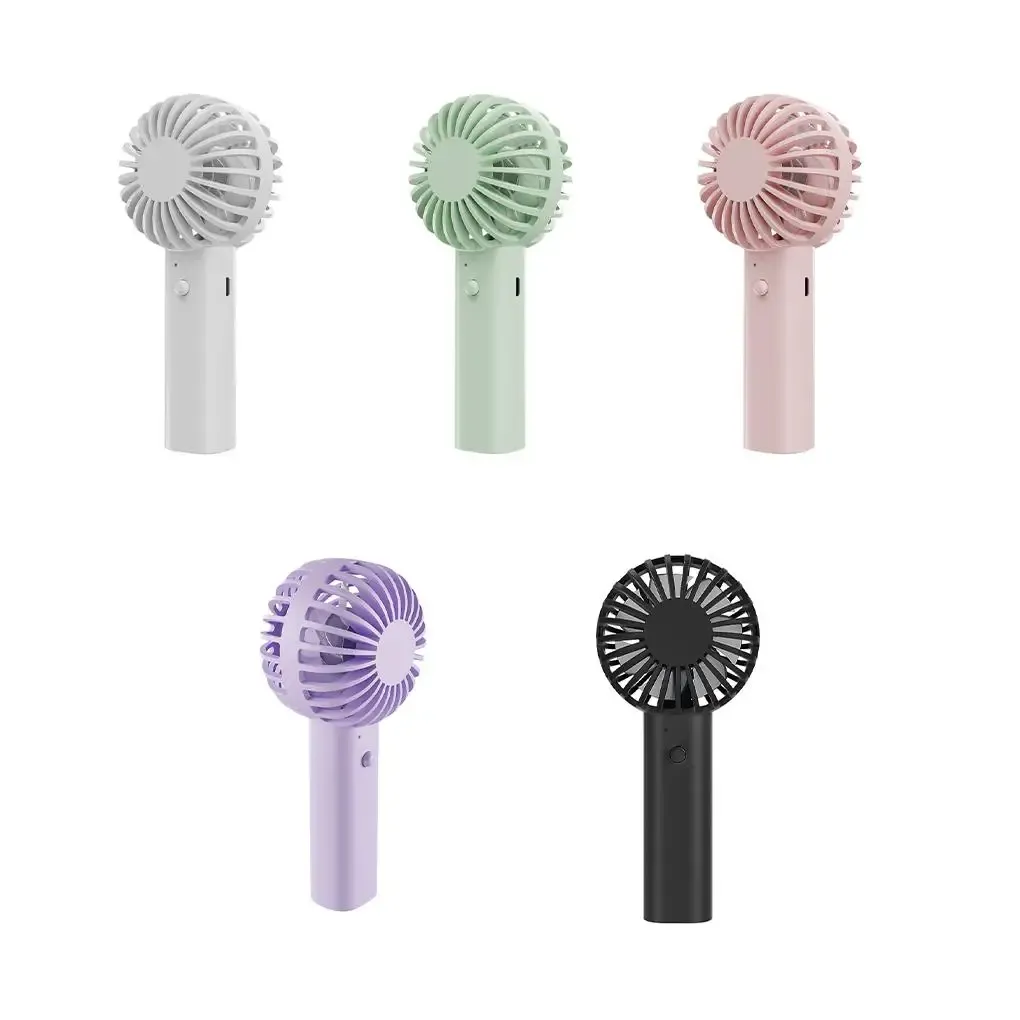 EcoCool Mini Handheld Fan - 3 Speed USB Indoor/Outdoor Base_voghion.com