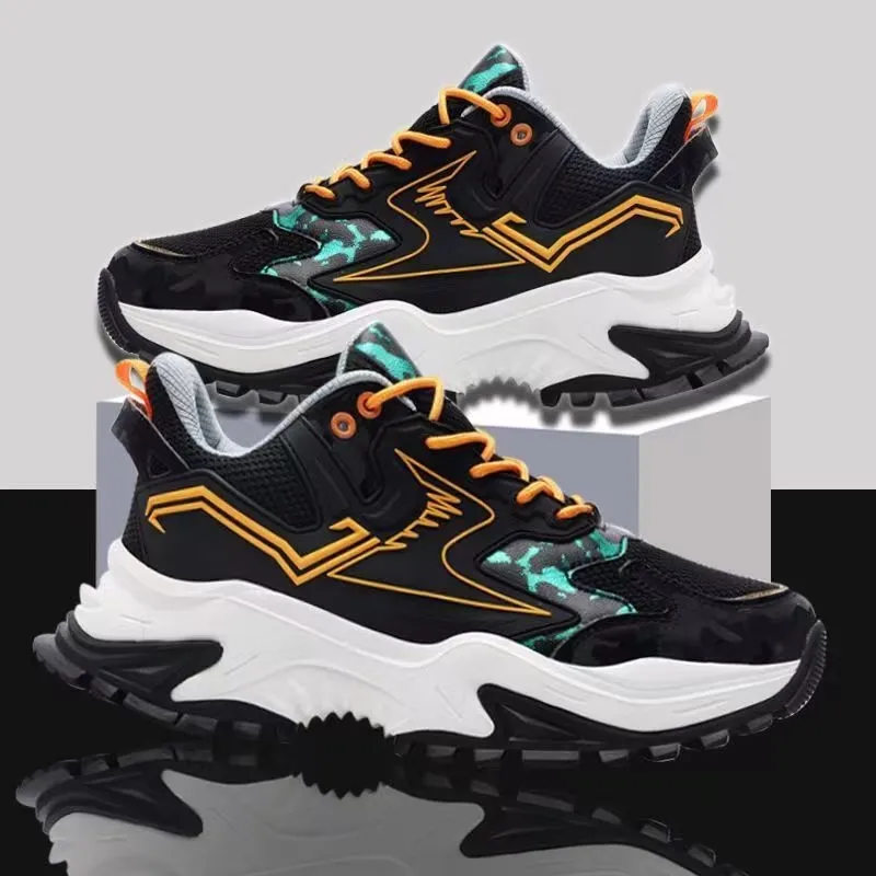 New Summer Flying Woven Sneakers With Mesh Surface Breathable Coconut Running Casual Men's Fashion Shoes_voghion.com