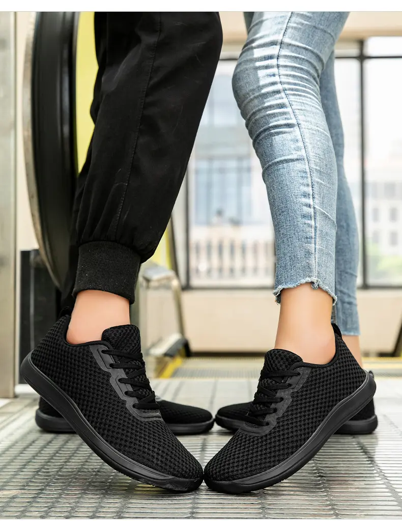 Coppia di scarpe da uomo, scarpe da donna, scarpe larghe, comode, in rete, per quattro stagioni, traspiranti, di grandi dimensioni_voghion.com