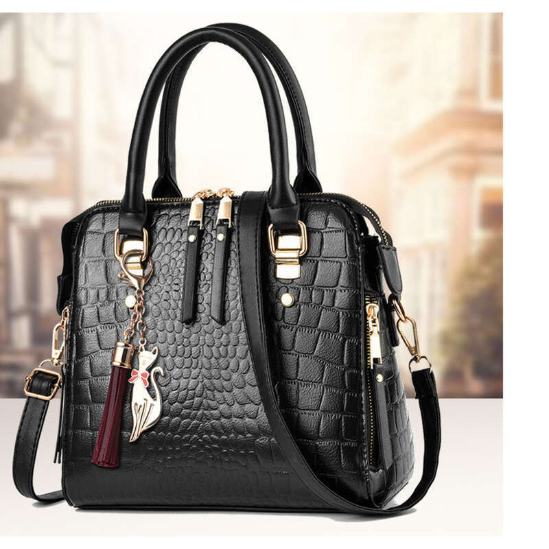 Women's Slanting Shoulder Bag Korean Style Elegant Handbag_voghion.com
