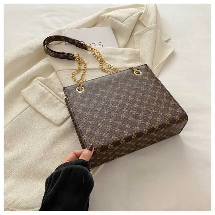 Borsa a tracolla con catena da donna elegante borsa a spalla retrò_voghion.com