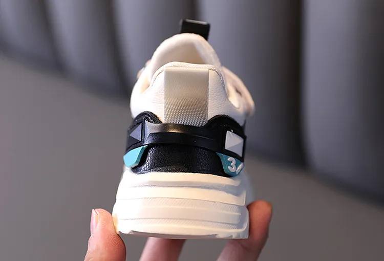 2025 New Boys Girls Leather Sport Children Tennis Running Kidsnest Fashion Kids Soft Bottom Toddler Sneakers for Baby_desvips.com