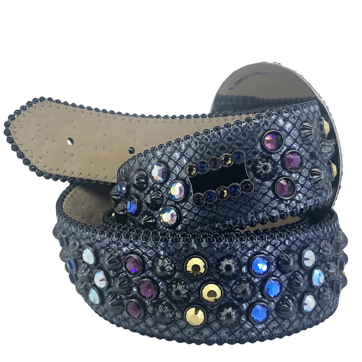 2024 Classical Dark Skies Series Bb Simon Belt For Men Women Designer Rhinestone Belts With Full Shiny Rhinestones_voghion.com