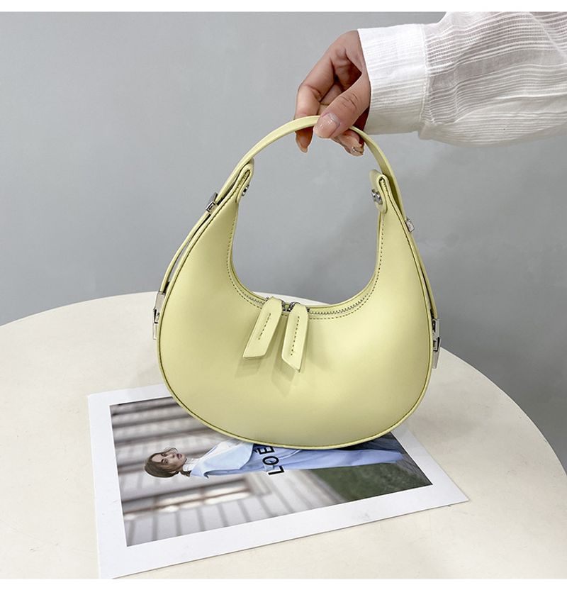 2024 Neue Nischendesign-Handtasche, modisch, bonbonfarben, trendig, eine Schulter, Unterarm-Dump-Tasche, geeignet für_voghion.com