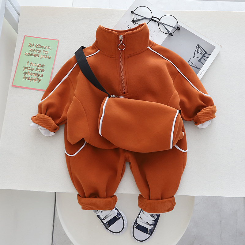 Ensemble cartable pour garçon Mother&Kids Ensemble deux pièces pour petit garçon et bébé_voghion.com
