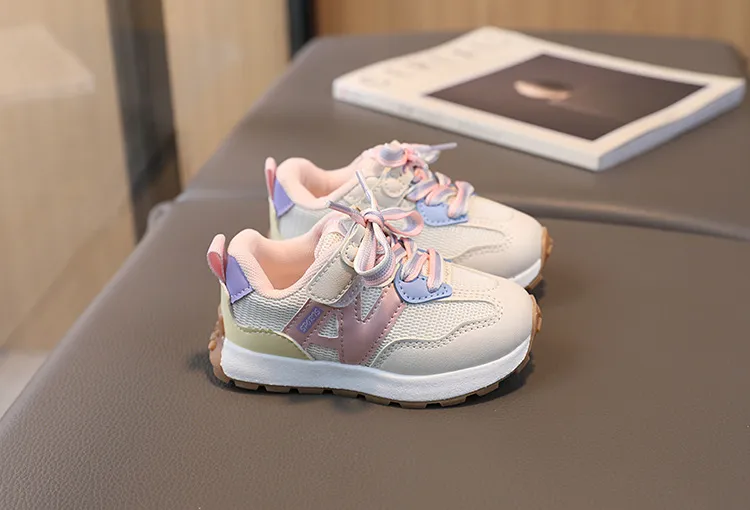 Children Kids Toddler Sneakers Running Anti slip Soft Bottom Comfortable Little Happysteps Boys Girls Casual Sport Shoes_desvips.com