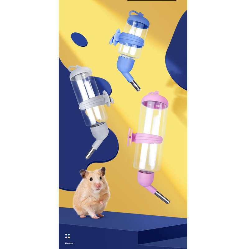 Bottle Rabbit Totoro Suspended Water Dispenser Small Pet Tableware Hamster Supplies_voghion.com