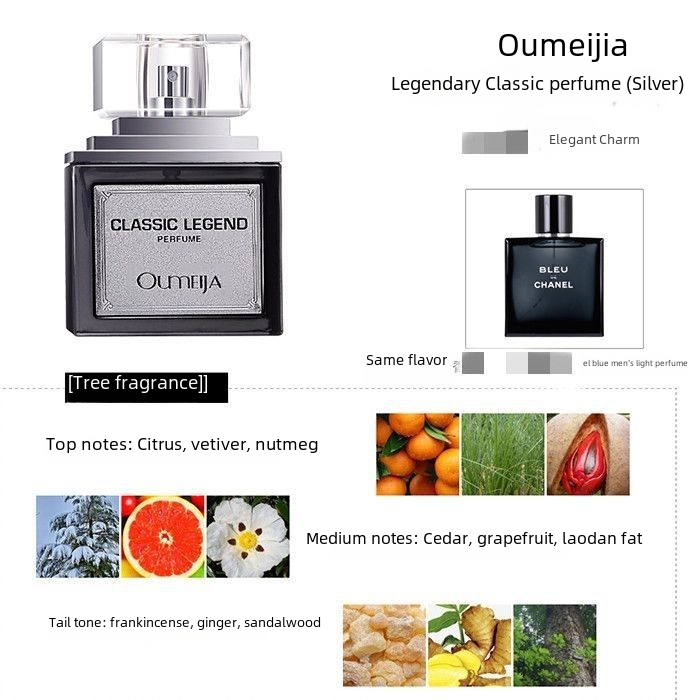 Nuovo profumo 2024 Classico leggendario Fiori e frutti d'argento Fragranza leggera Fragranza senior fresca e duratura Fragranza neutra di alta qualità brillante_voghion.com