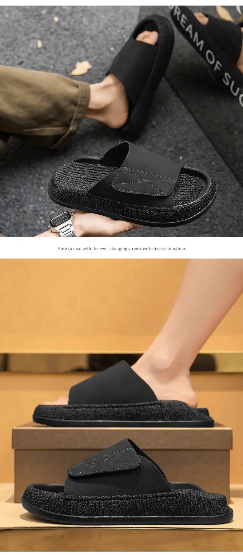 Pantofole da uomo per casa ciabatte da spiaggia personalizzate_voghion.com