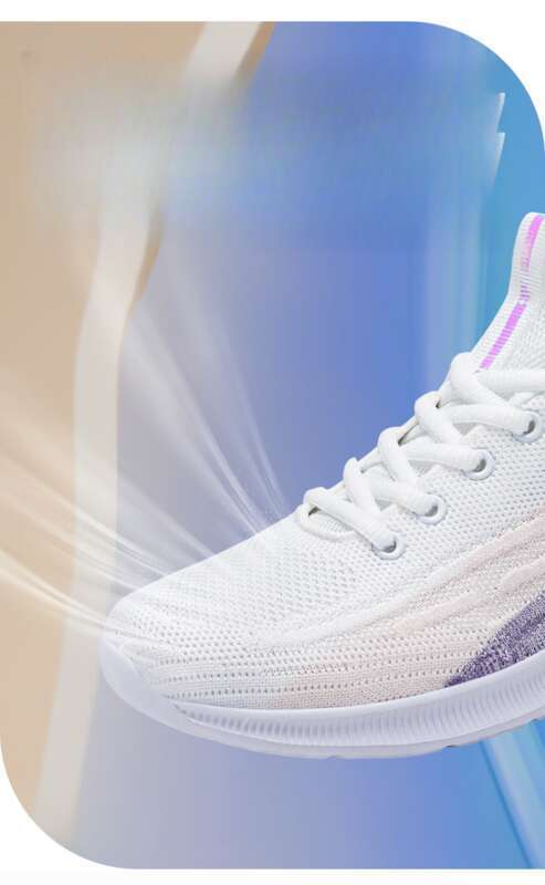 2025 Summer New Shock Absorption Lightweight Running Breathable Fitness Leisure Mesh Sports Women's Shoes, White_voghion.com