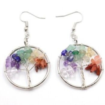 3cm natural powder crystal heart-shaped heart half yoga stone craft decoration handle piece_voghion.com