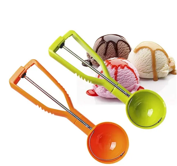 Cuillère à glace et doseur à pâte à cookie anti-adhésif_voghion.com
