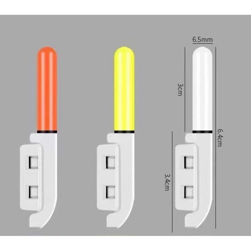 Anzuelo mordedor, cambio de color, luz electrónica intermitente, lanzamiento de rocas desde balsa, pesca salvaje manual, caña nocturna marina, luz_voghion.com