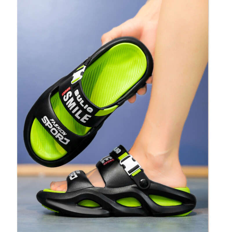 Men's Slippers, Summer Outdoor Wear, Non-slip Thick Sole, With A Sense Of Stepping Shit, Bathroom, Beach,_voghion.com