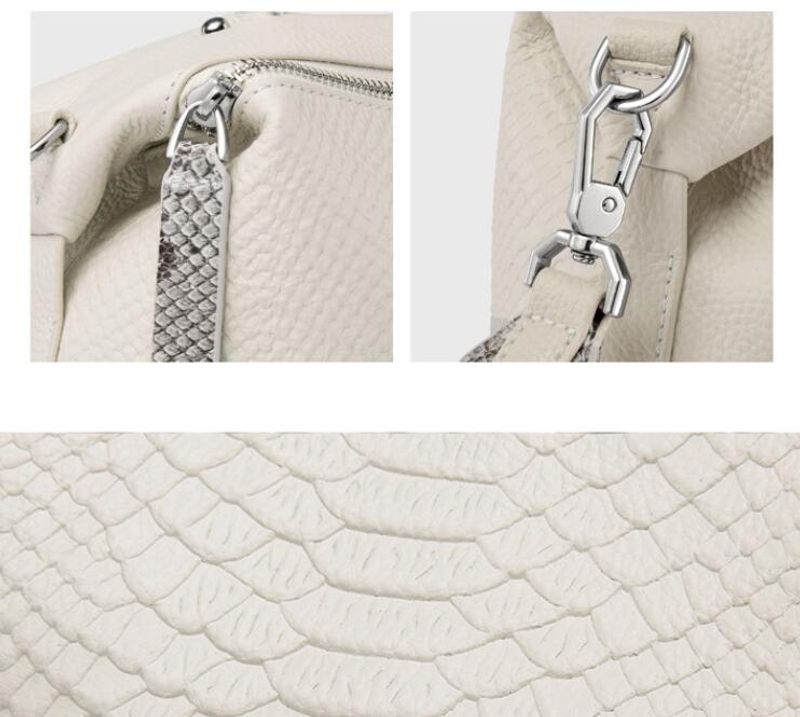 Damen Handtasche aus echtem Schultertasche, Umhängetasche, Rindsleder, echtes Leder, Taschen für Damen, Alligatorleder,_voghion.com