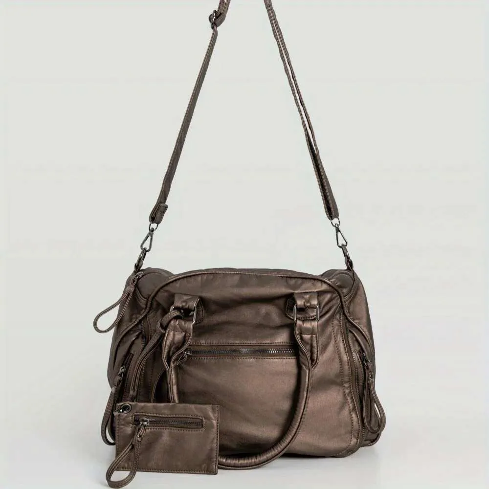 Sac à bandoulière pour femme Y2k Spicy Girl à une épaule, sac à dos spécial grande capacité à plusieurs compartiments, sac de moto rétro Street_voghion.com
