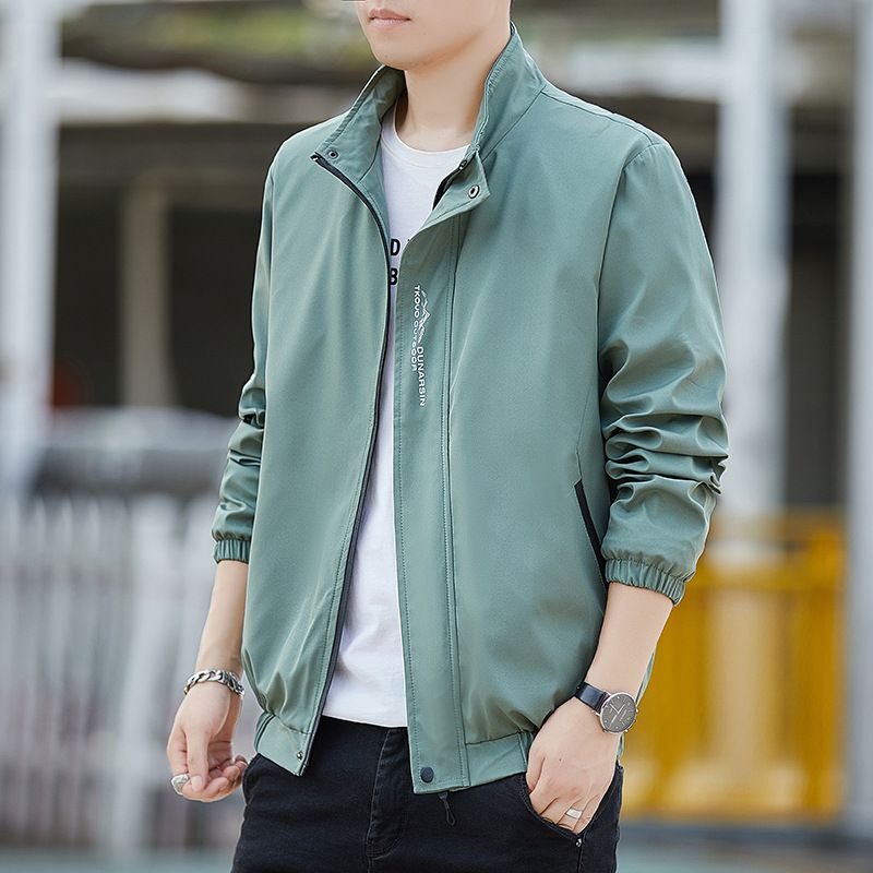 Jacke Mode und Winter locker lässig 2024 neue vielseitige Herrenjacke trendiges Herbstoutfit_voghion.com