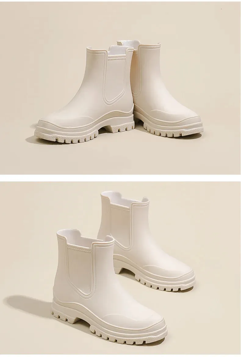 Regnstövlar Dam Vattentät Isolerad Gummi Skor Dam Trädgård Galoscher Boots Dam Fiske Vatten Sko Botas Para Lluvia_voghion.com