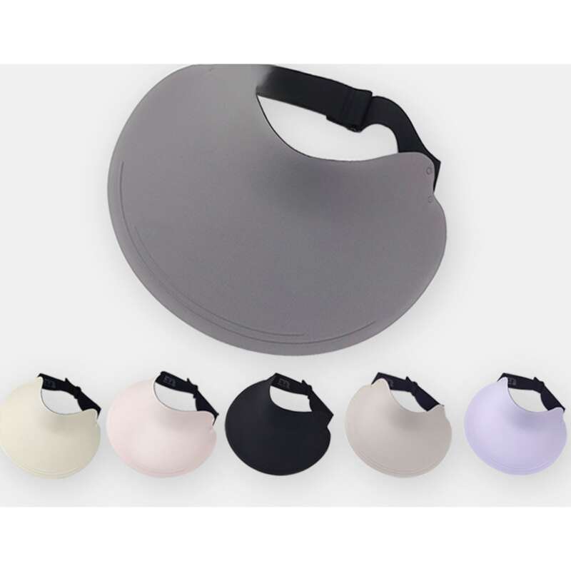 Sombrero para el sol de verano para mujer, sin costuras, con protección UV integrada y parte superior hueca, nuevo_voghion.com