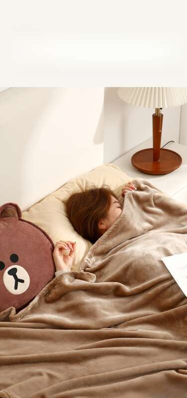 bedding Dual-use Thick Winter Blanket Office Nap Two-in-one Car Pillow_voghion.com