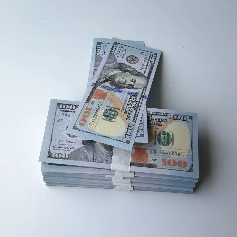 Prop Other Festive Supplies Party Fa K E Money Banknote 1 5 10 20 50 100 US Dollar Euros Realistic Toy Bar Props Copy_voghion.com