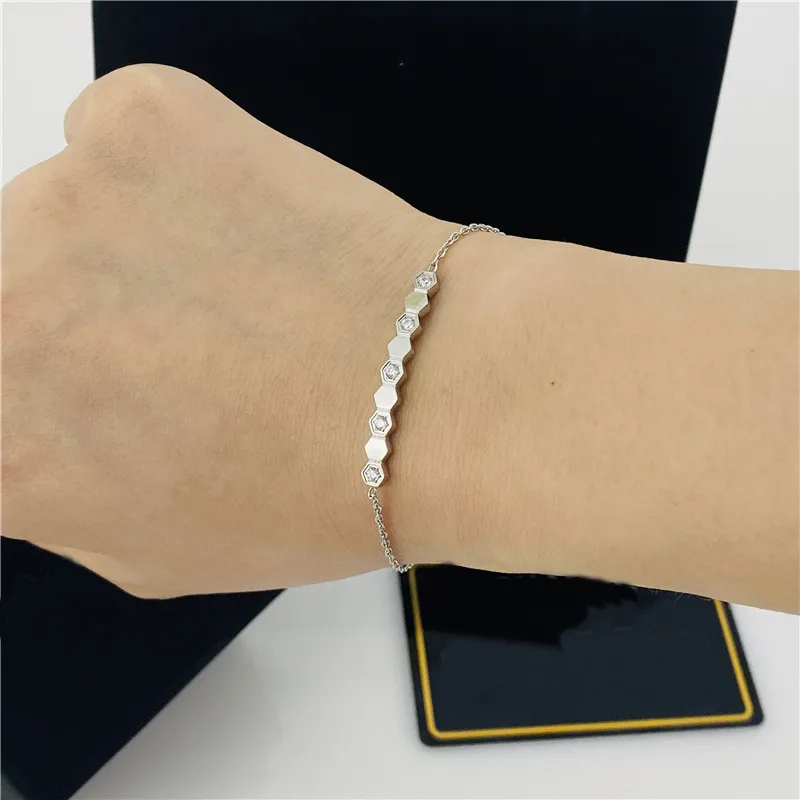 Pánské Iced Out Diamond módní řetízkové náramky Bangles Gold Sier Cuban Link Miami náramek Hip Hop šperky_voghion.com