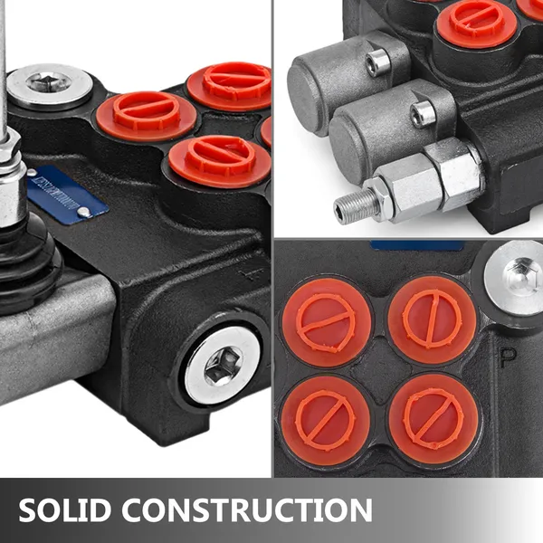 Hydraulic Directional Control Valve 2 Spool 11gpm For Tractors_voghion.com