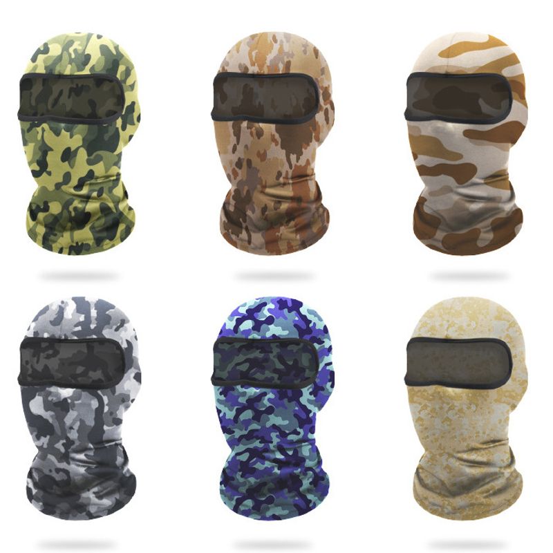 Máscara facial de ciclismo a prueba de sol, capucha de motocicleta, sombrero, sca impresa transpirable para exteriores de verano, deportes de montañismo_voghion.com
