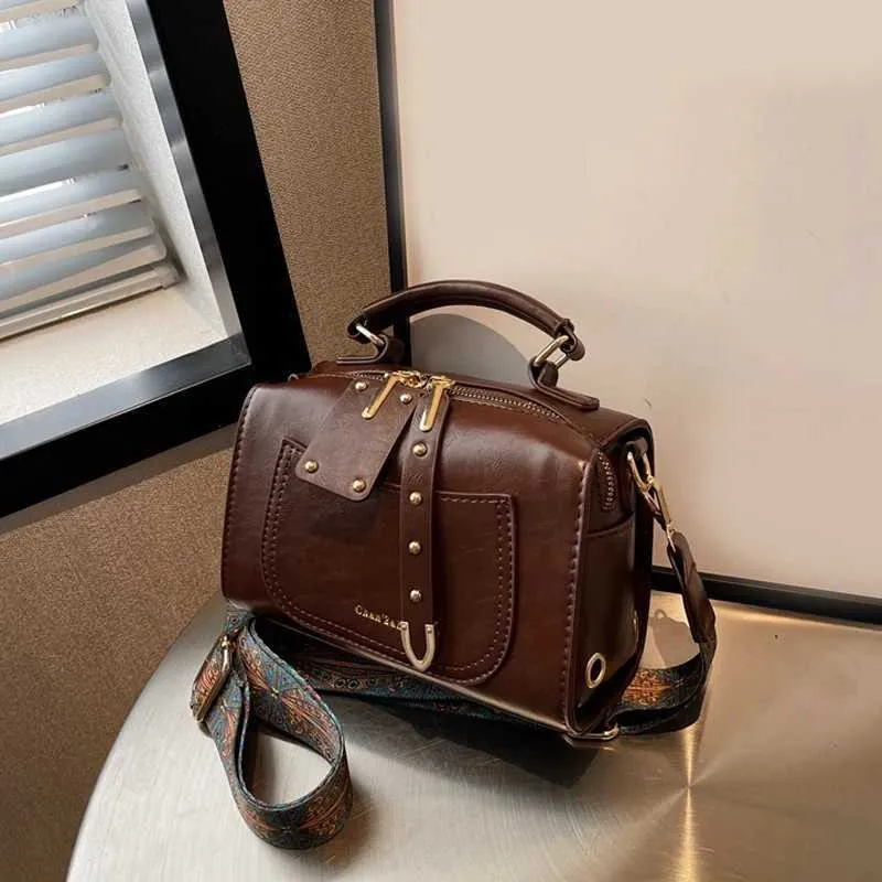 Elegante borsa donna set borsa a spalla e tracolla in pelle_voghion.com