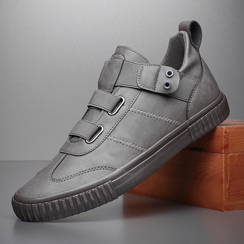 Baoda Autumn and Winter New 20164 Youth Men's Casual Daily Leather Shoes_voghion.com