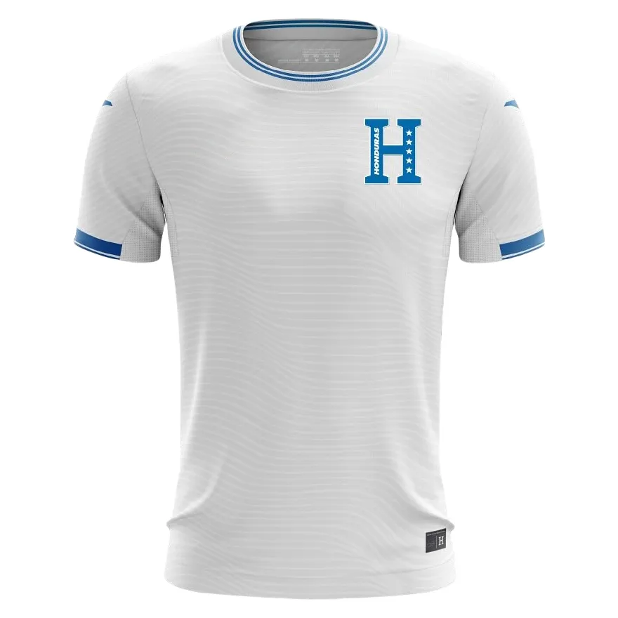 2024 2025 Honduras Nationale Team Heren Kindervoetbalshirts CARLOS RODRIGUEZ LOZANO QUIOTO GARCIA Thuis Wit Uitvoetbal_voghion.com