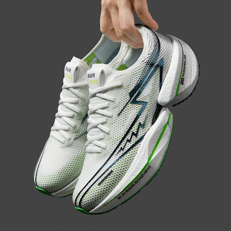 Friction sound running Men's and women's Professional marathon race resilient cushioned sports shoes_voghion.com