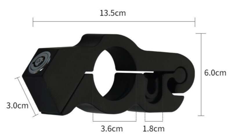 Electric Handlebar Universal Bicycle Handle Motorcycle Brake Electric Bike Anti-theft Lock_voghion.com