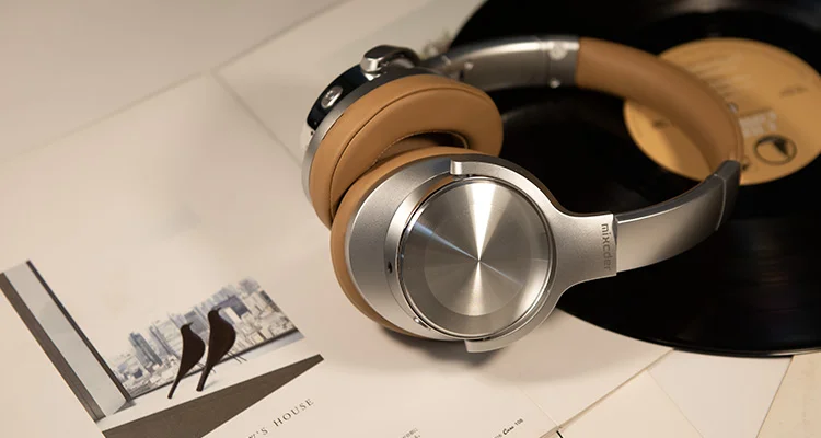 Burmester Căști Bluetooth fără fir, cu reducere activă a zgomotului, bas puternic, sport, portabile, baterie cu durată ultra-lungă de viață_voghion.com