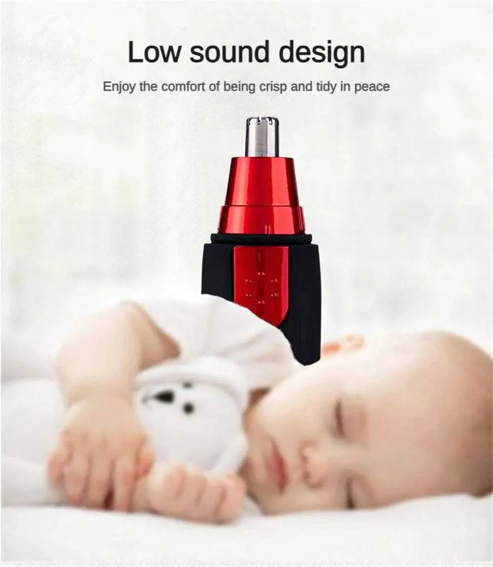 Mini-Ohrhaarschneider - Wasserdicht|Sicher waschbar|XJ241024 EU_voghion.com