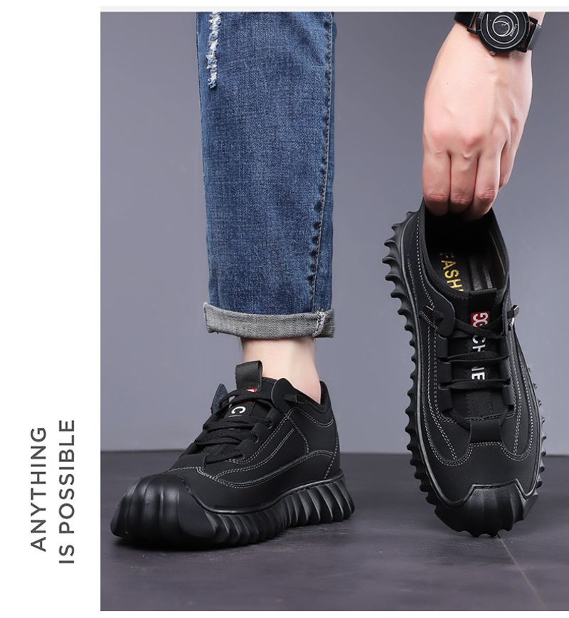Vier seizoenen reizen buitensport vrijetijds leren heren, slijtvaste en antislip wandelschoenen, ademende zachte zool_voghion.com