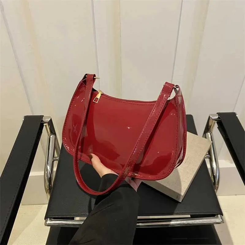 Sac de créateur rétro couleur unie en cuir PU sac à bandoulière pour sous-vêtements mode décontracté sans-abri portefeuille et sac à main pour femme_voghion.com