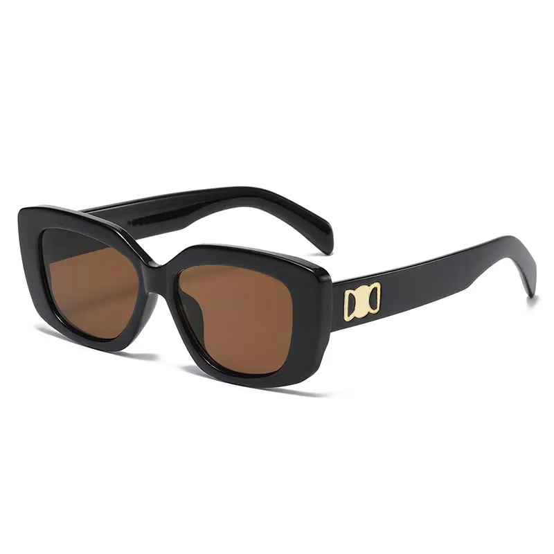 Women Confident for Glasses Calm Nice Tide Radiation Frame Designer Men's Women's Classic UV 400 Beach Sunglasses with_voghion.com
