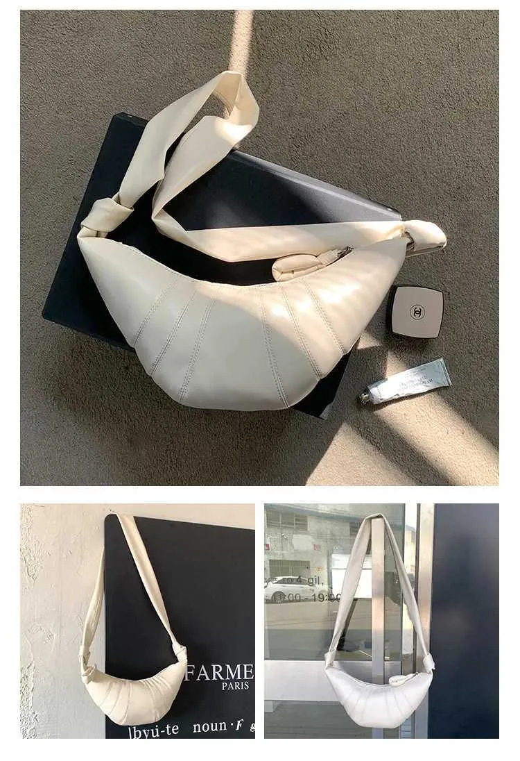 Croissant hobo schoudertas dames engelse stijl pu_voghion.com