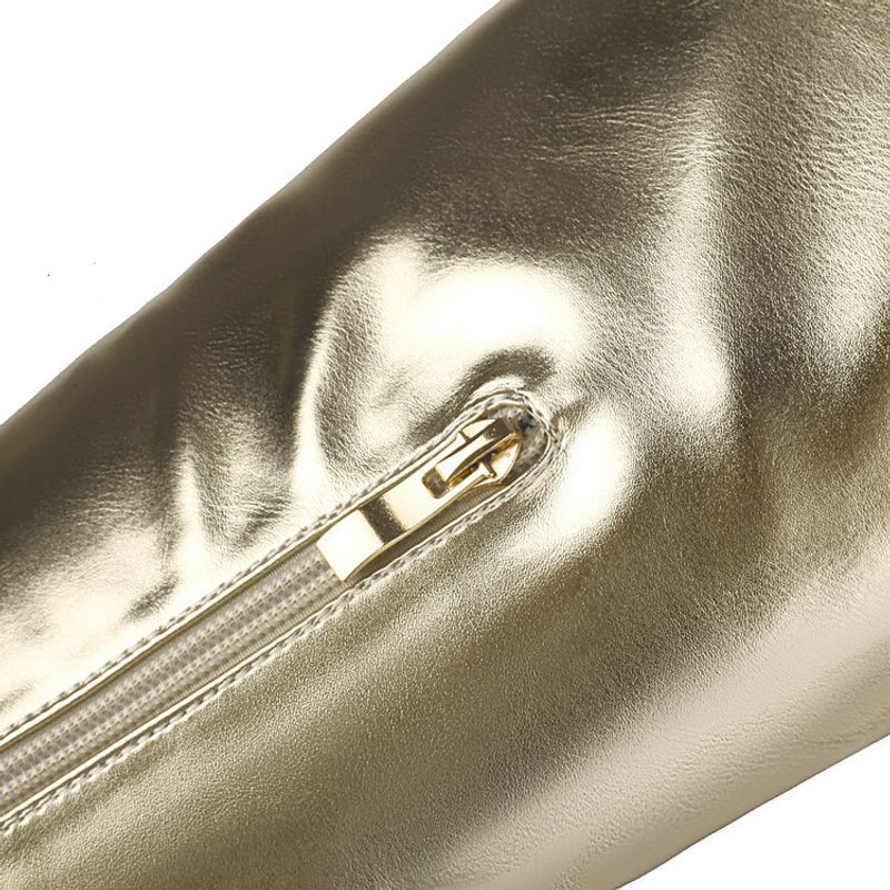 Mode hoge hakken puntige damesschoenen 40-47 grote maat effen kleur hot mom hoge laarzen_voghion.com