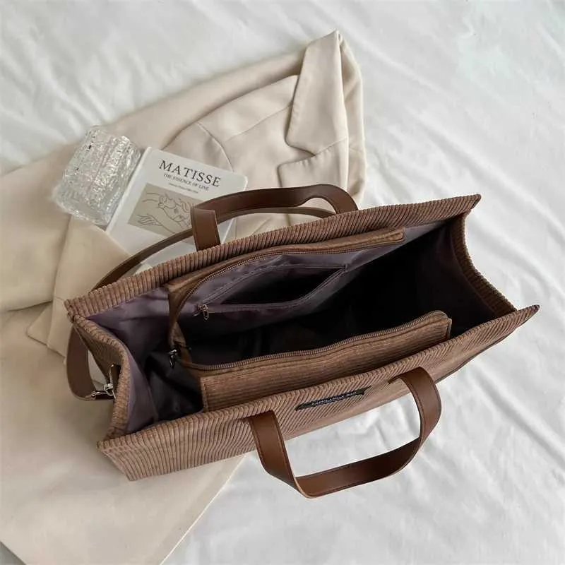 LEFTSIDE Borse a mano da ufficio, borsa a tracolla per donna, borsa shopper vintage, borse da donna, tote 2022, inverno C241210_voghion.com