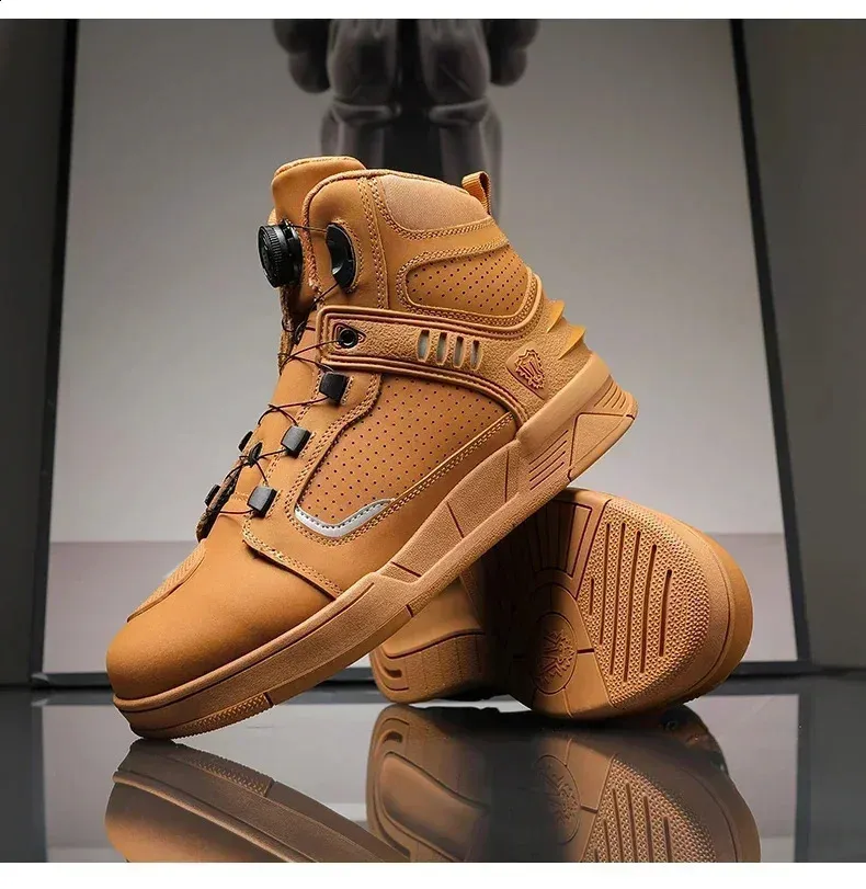 Motorcycle Riding Shoes For Men Black Protective Boots All Season_voghion.com